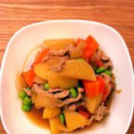 肉じゃがをコロッケに変身