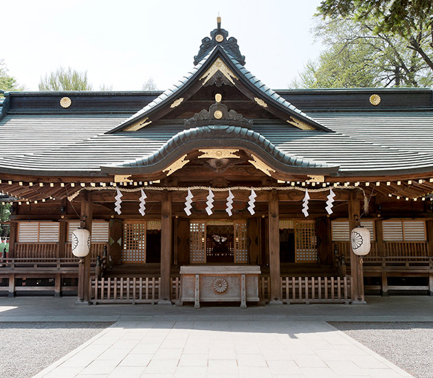 大國魂神社境内の写真