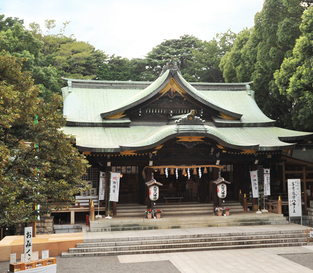 大宮八幡宮 境内の写真