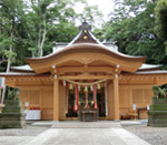久伊豆神社境内の写真