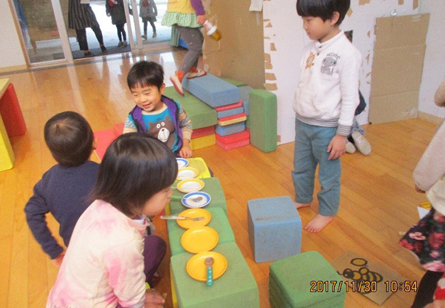 白梅幼稚園の様子