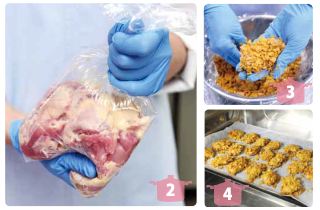 鶏のコーンフレーク焼きの作り方