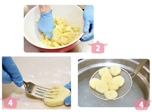 米粉ニョッキの作り方