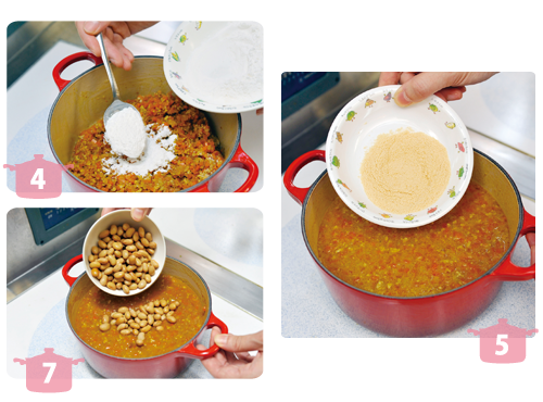 大豆入りキーマカレーの作り方
