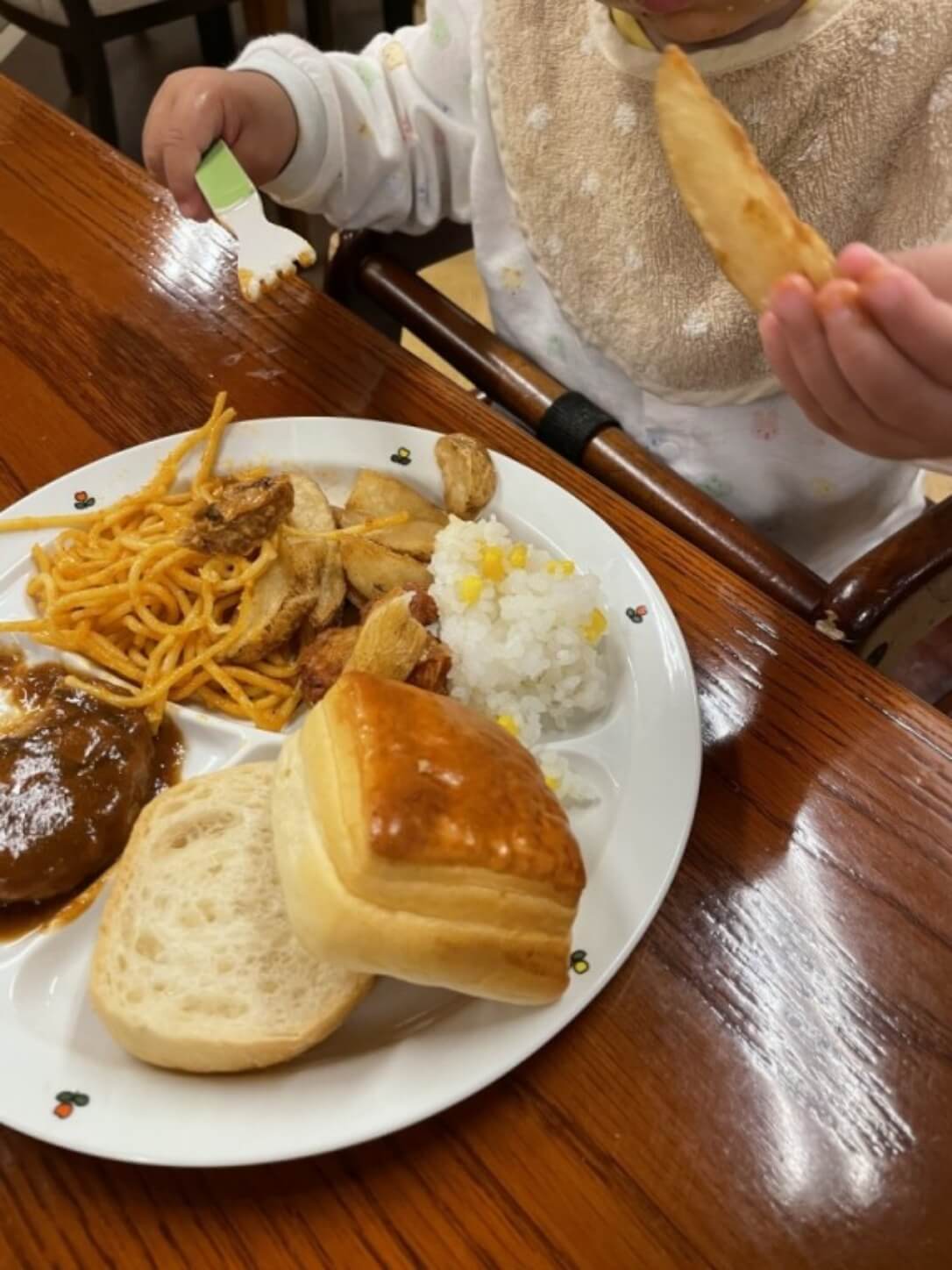 夕食バイキング