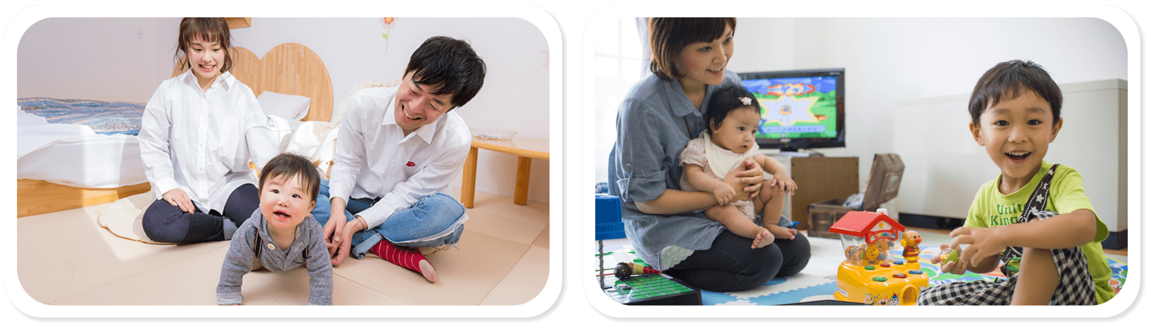 ママも赤ちゃんも安心してお泊まりできるサービス