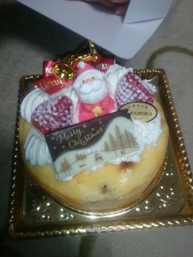 我が家のクリスマスケーキ