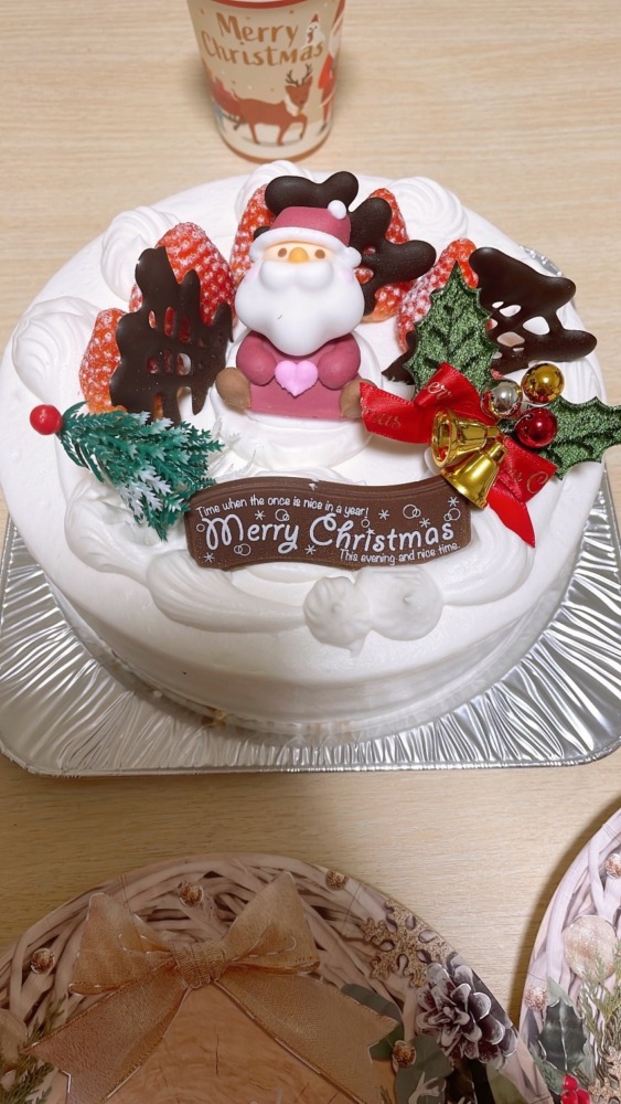 我が家のクリスマスケーキ🍰