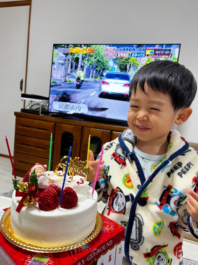 我が家のクリスマスケーキ