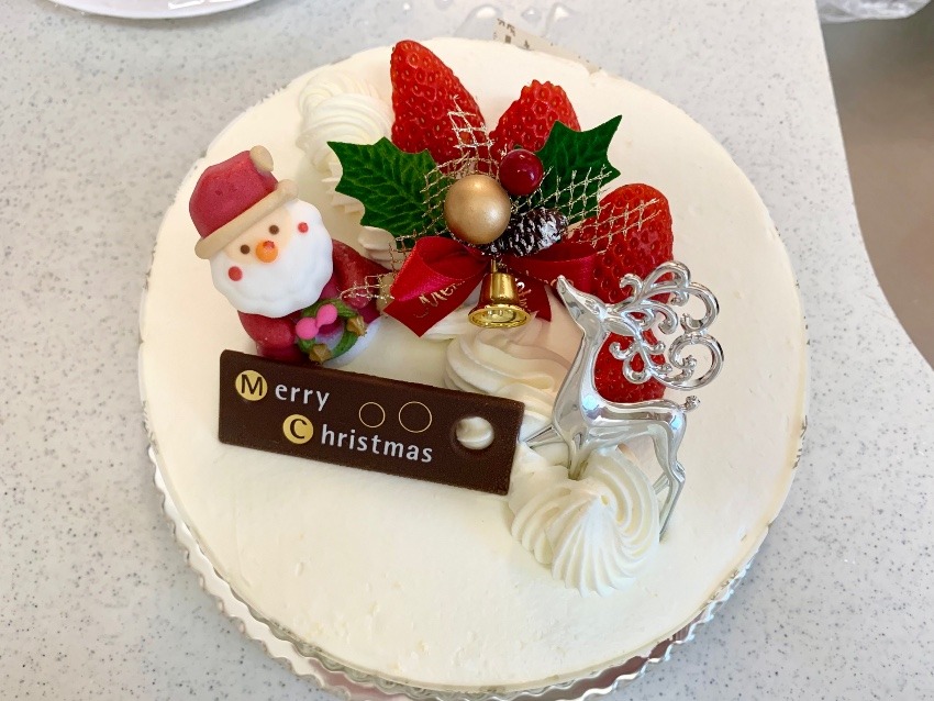 我が家のクリスマスケーキ