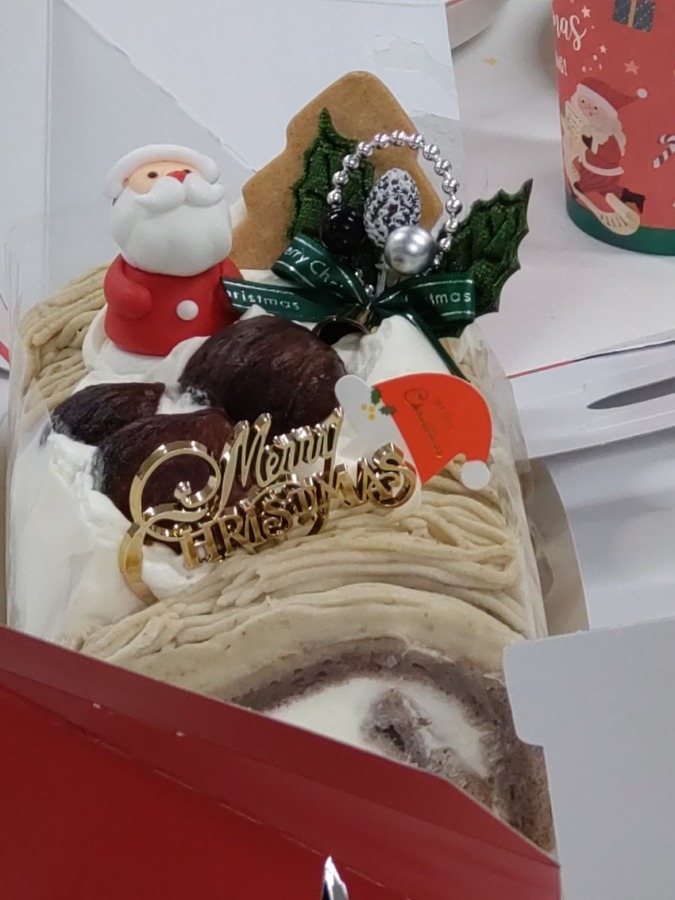 我が家のクリスマスケーキ