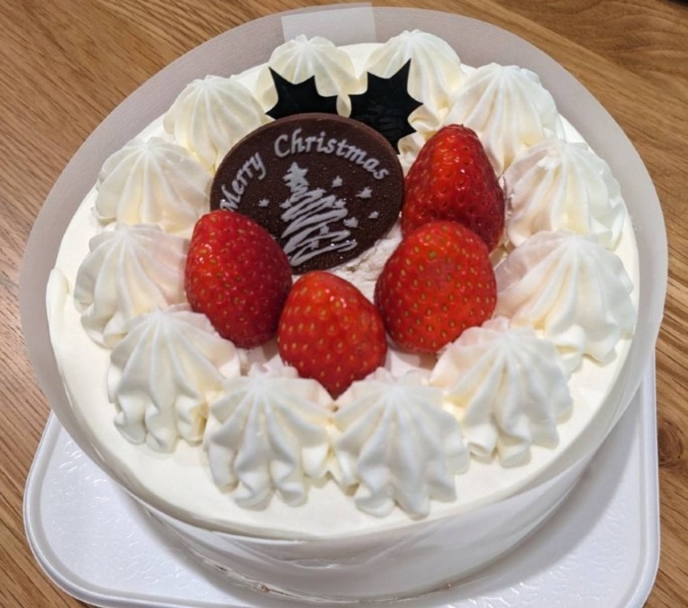 我が家のクリスマスケーキ