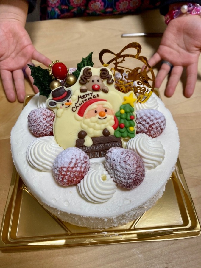 我が家のクリスマスケーキ