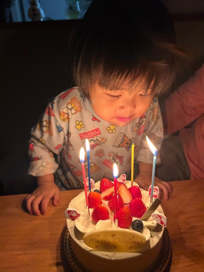 我が家のクリスマスケーキ