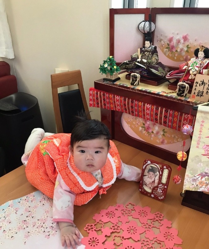 我が家のひな祭り
