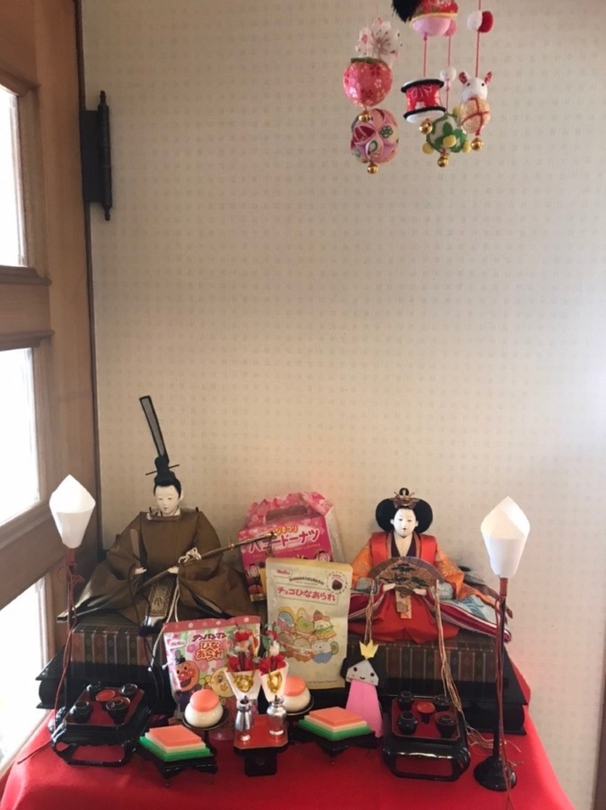 我が家のひな祭り