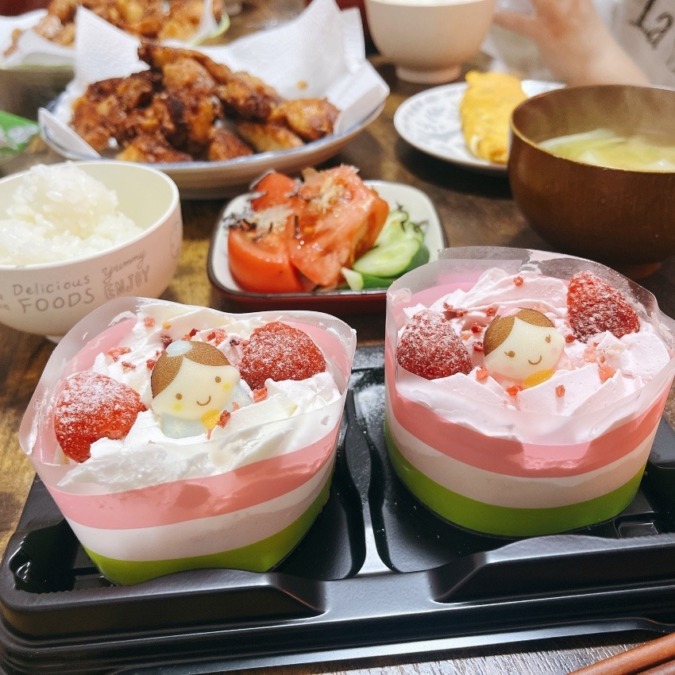 我が家のひなまつり