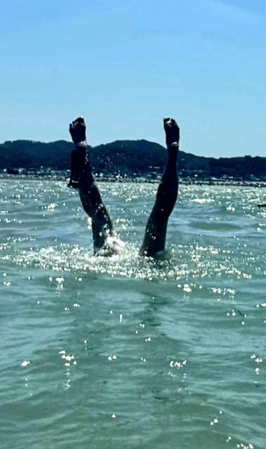 ちょっとした瞬間のうさぎの夏休み