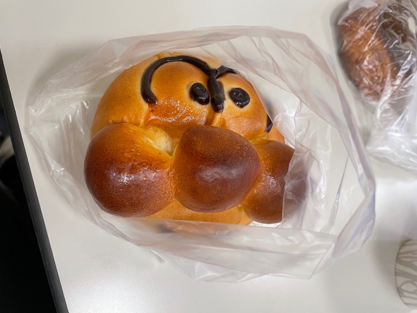 パンがおいしくって