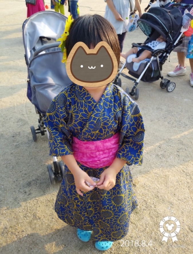 長女の浴衣(ゆかたびら)👘