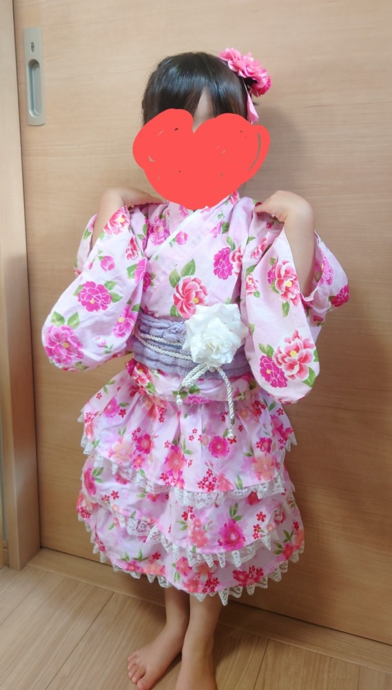 袴になったり浴衣になったり