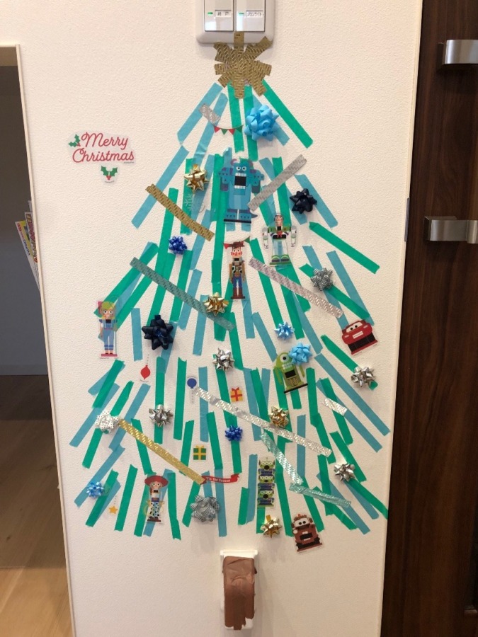 今年だけのクリスマスツリー