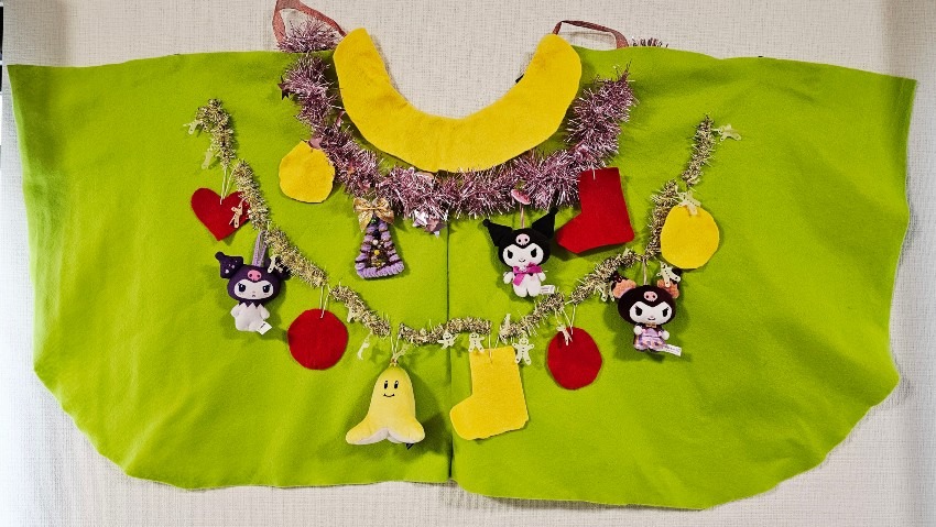 親子で挑戦！クリスマスの衣装作り