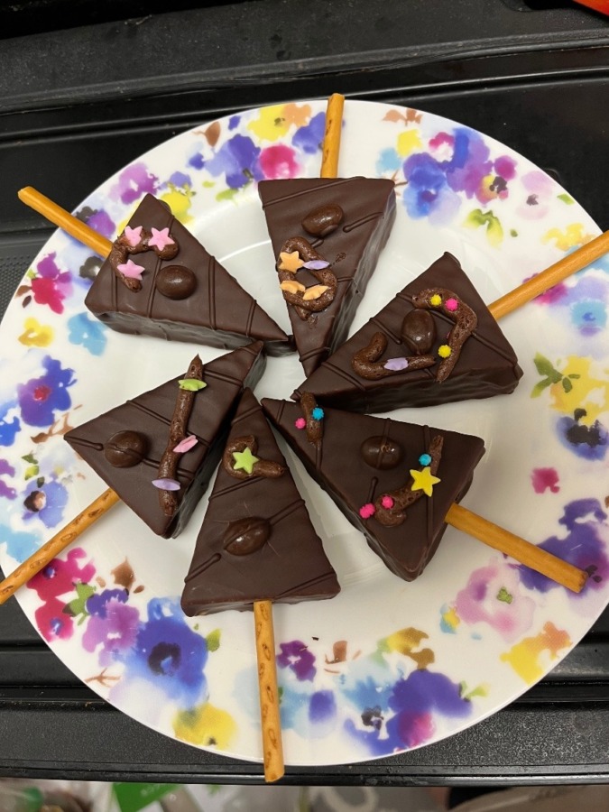 4歳手作りクリスマスケーキ