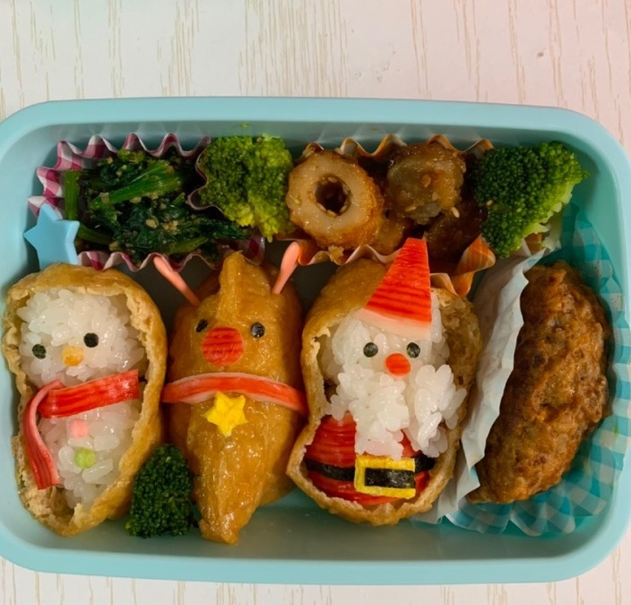 クリスマスキャラ弁