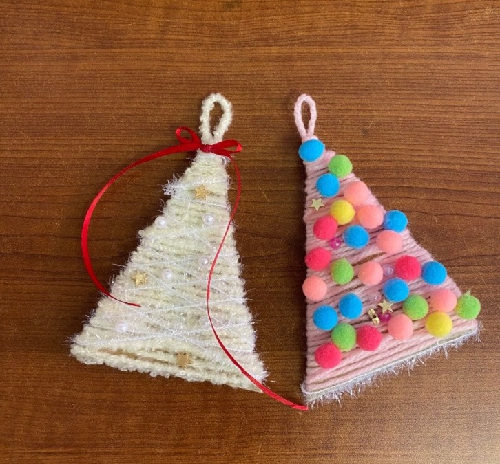 毛糸のツリー