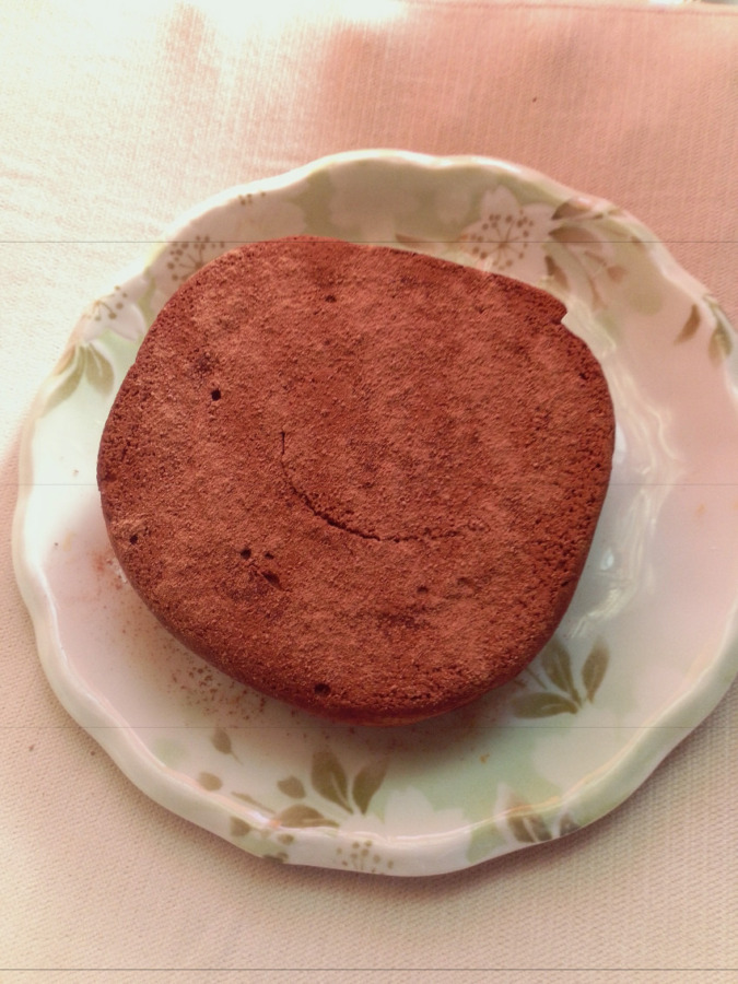 初めて作ったケーキ