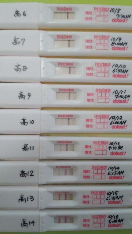 高温期 8日目 排卵検査薬