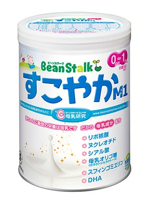 母乳研究から生まれた粉ミルク『ビーンスタークすこやかM1』