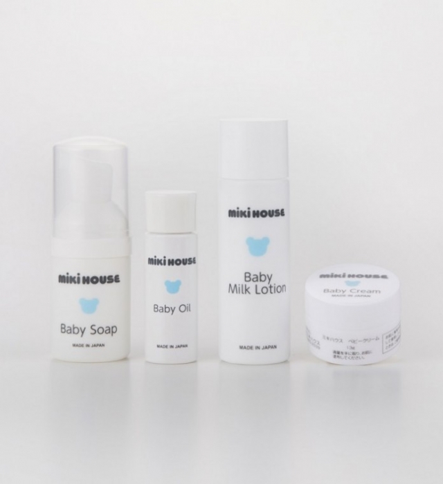 ベビースキンケア トラベルセット（4点セット）