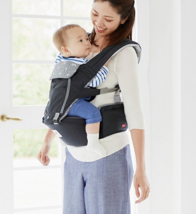 ミキハウス×ポグネー　ベビーキャリア